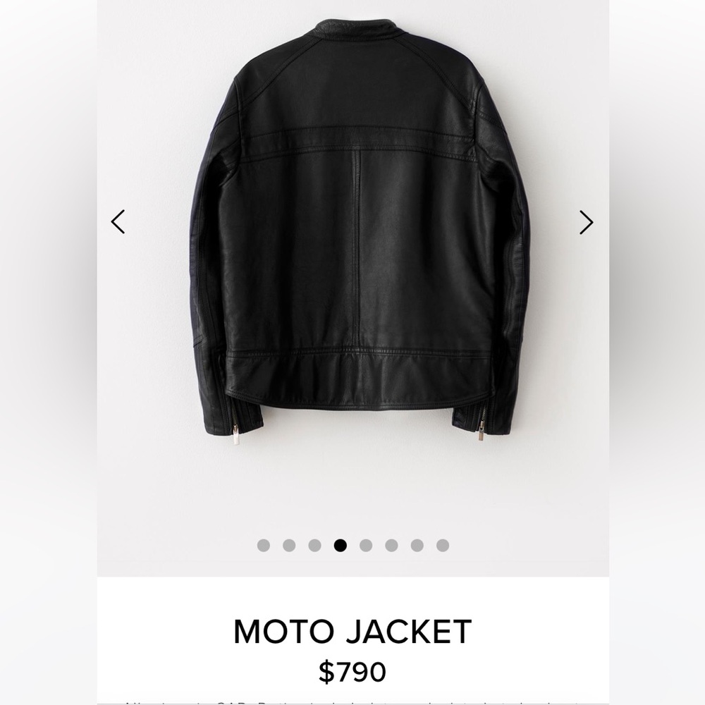 Vagabond The Moto jacket sz s NWOT worn in photos only - Picture 15 of 16